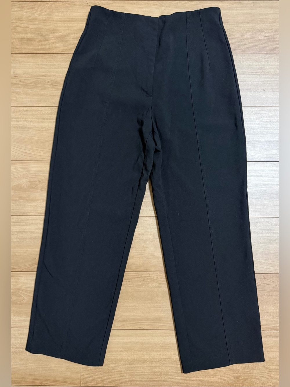 Zara & Express Classic High-Waist Black Trousers & Two tops